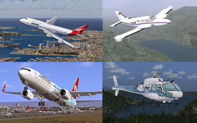 Over 120+ Aircraft